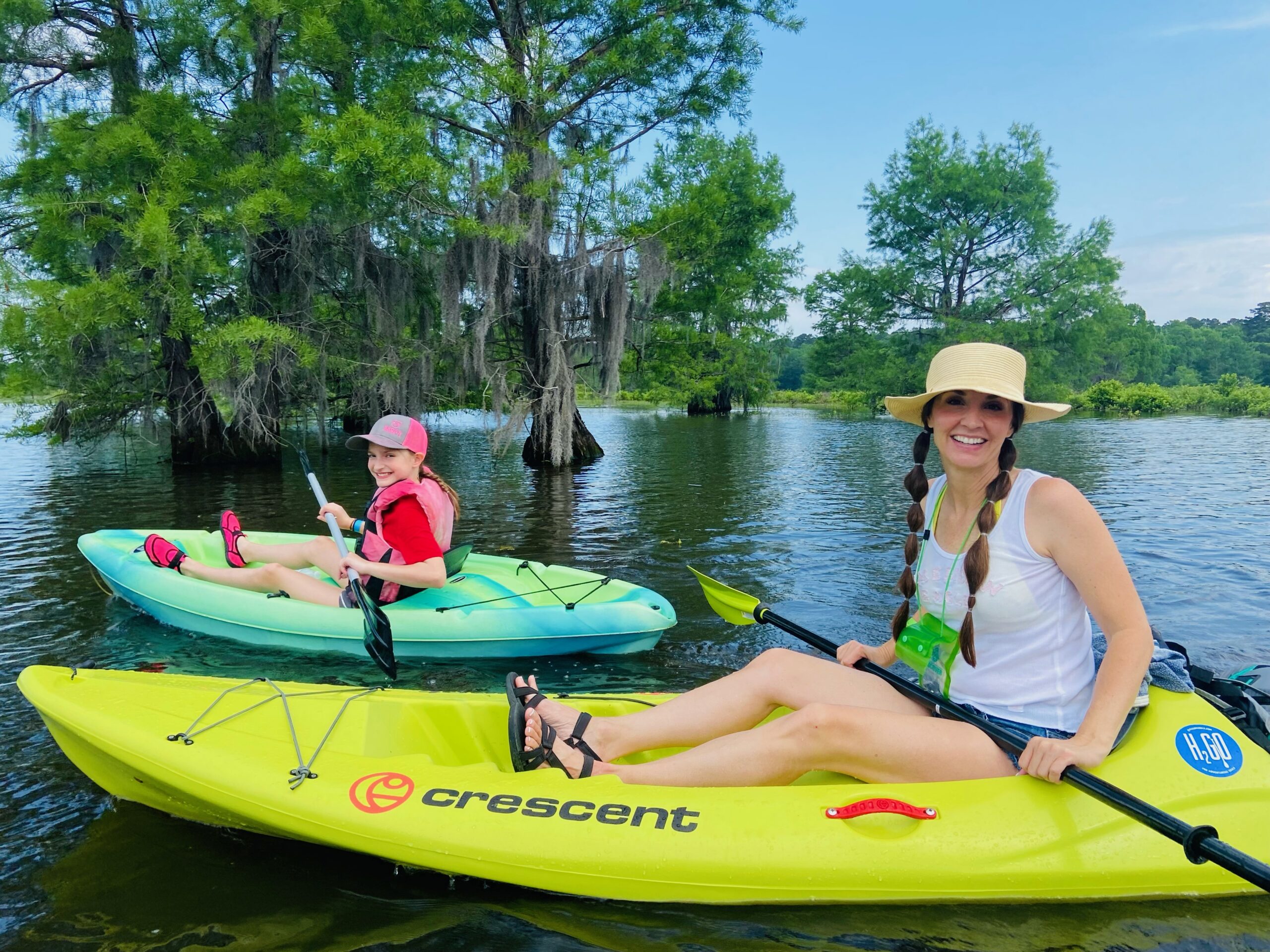 Waterways by kayak